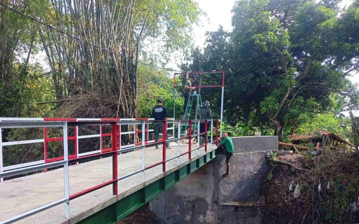 Jembatan perintis Garuda di Ponorogo