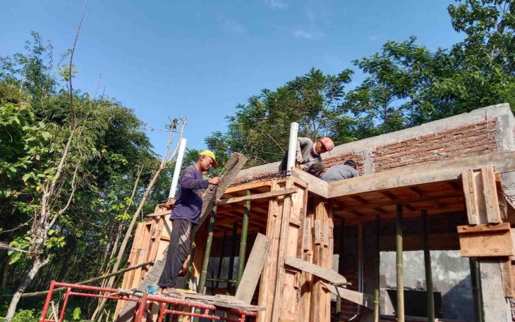 Pembangunan Musholla Baiturrohim di Dusun Leduk