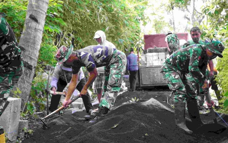 Satgas TMMD ke-128 Kodim 0820/Probolinggo