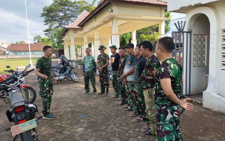 Pengarahan satgas TMMD ke-128 Kodim 0820/Probolinggo