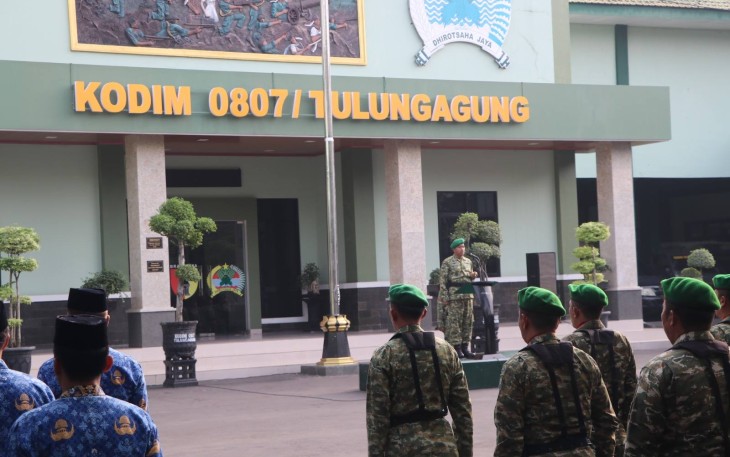 Upacara peringati Harkitnas 2026, Kodim Tulungagung