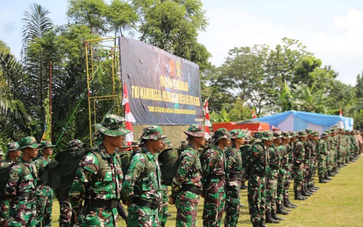 Satgas TMMD ke-128 Kodim 0621/Bogor