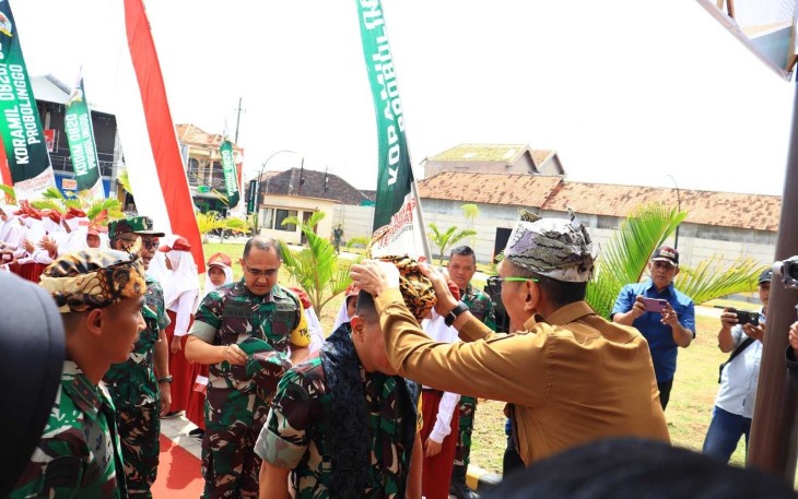 Penyambutan Tim Wasev Sterad TNI
