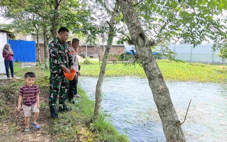 Budidaya ikan patin di wilayah desa binaan