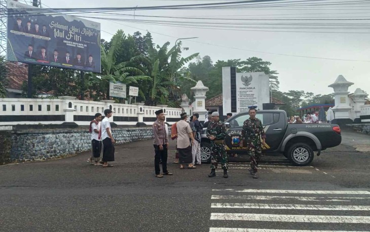 Pengamanan salat Idul Adha 1447 H
