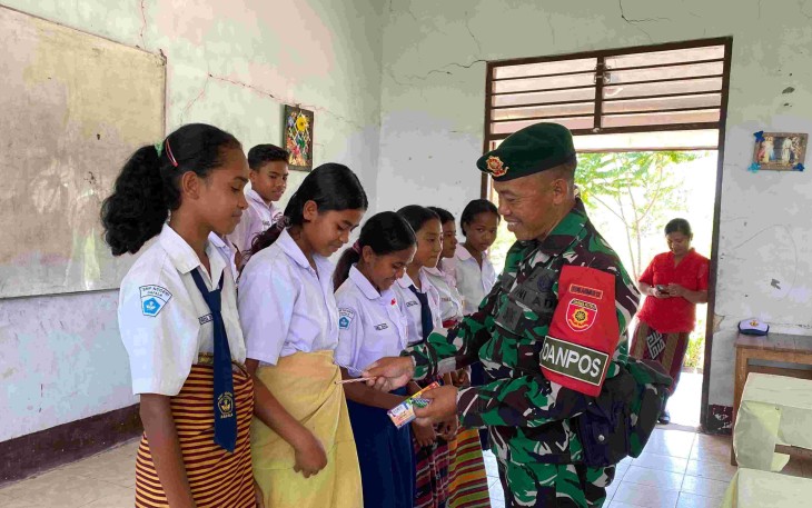Tebar ilmu di perbatasan