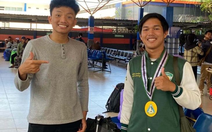 Ahmad Fikri satu satunya peserta dari Kabupaten Hulu Sungai Tengah, Kalimantan Selatan