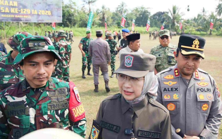 Dansatgas TMMD ke-129 Kodim 0821/Lumajang Letkol Arh Anton Subhandi