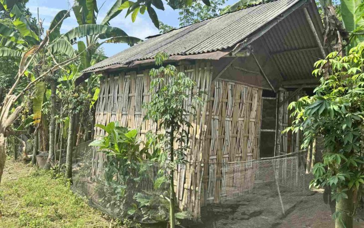Rumah Ibu Feri penerima bantuan Rutilahu Gubernur Jatim