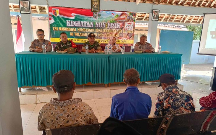Sosialisasi Harkamtibmas Warga Desa Ledok Tempuro