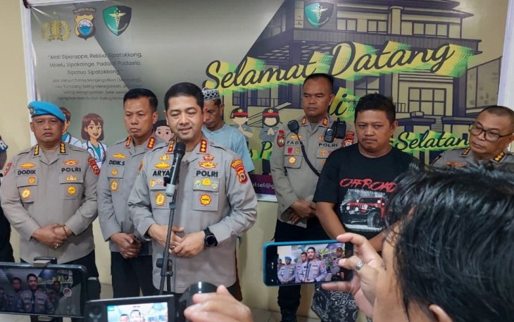 Kapolrestabes Makassar Kombes Pol Arya Perdana