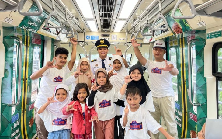 Edutrain LRT Jabodebek, Cara KAI Kenalkan Transportasi Publik kepada Anak Sejak Dini