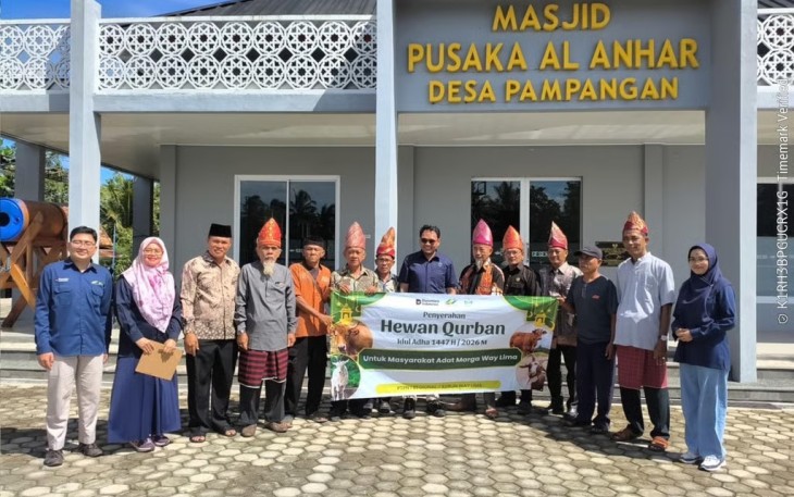 Holding Perkebunan Nusantara Perkuat Kepedulian Sosial, PTPN I Sembelih 304 Hewan Kurban