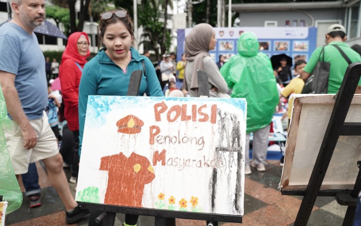 Festival Komik Polisi Penolong 2026 di Jakarta, Minggu (18/1)