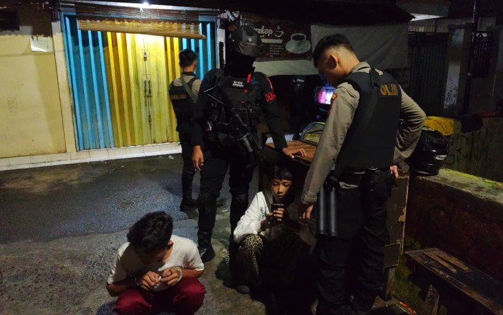 Patroli Gabungan Brimob–Polres Jaktim gagalkan rencana tawuran