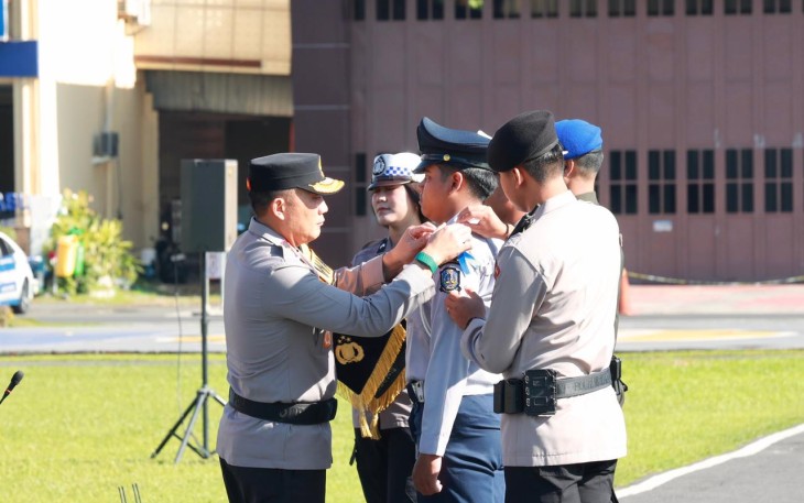 Wakapolda Jatim Brigjen Pol Pasma Royce saat apel Ops Keselamatan Semeru 2026, Senin (2/2)