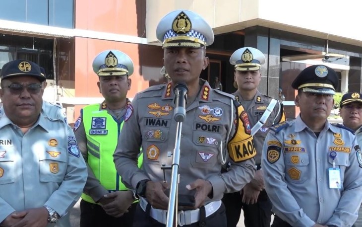 Dirlantas Polda Jatim Kombes Pol Iwan Saktiadi