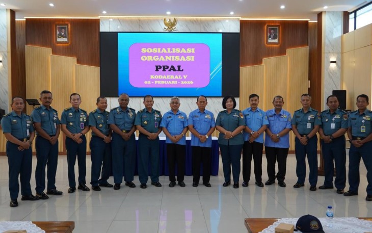 Sosialisasi Organisasi PPAL di Kodaeral V Surabaya, Senin (2/2)