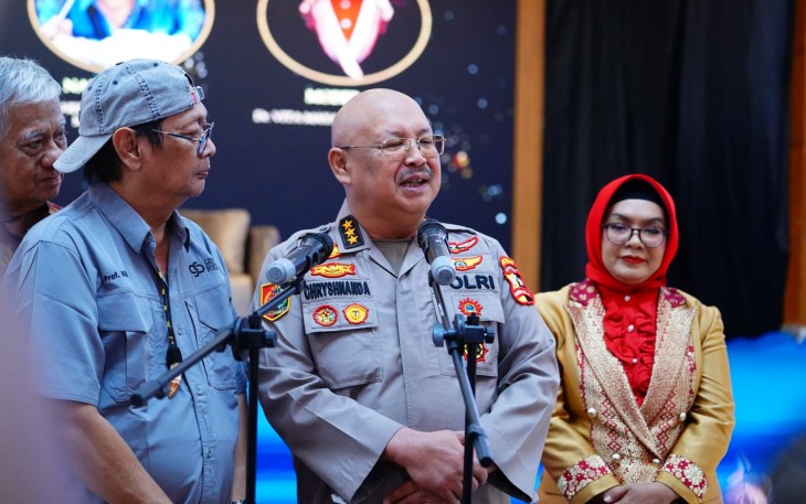 Kalemdiklat Polri Komjen Pol Prof Dr Chryshnanda Dwilaksana