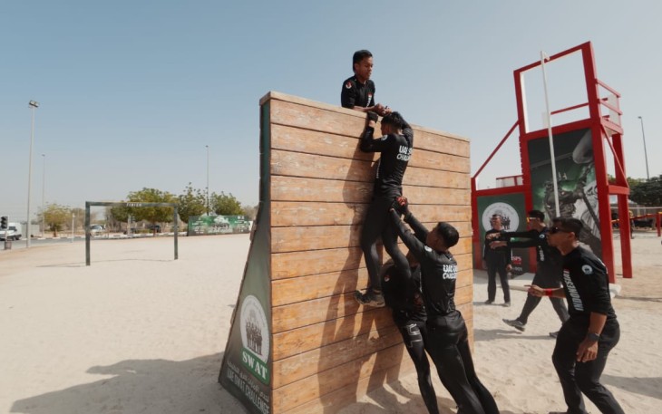 Kontingen Brimob Polri di UAE SWAT Challenge 2026