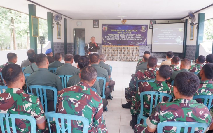 Sosialisasi Operasi Gaktib Waspada Wira Clurit