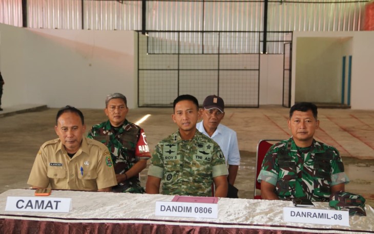 Dandim 0806/Trenggalek Letkol Inf Isnanto Roy Saputro 