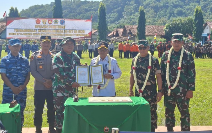 Penutupan TMMD Ke-127 Kodim 0713/Brebes, Rabu (11/3)