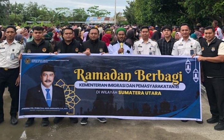 Bakti Sosial Ramadan di Ponpes Mazilah Deli Serdang 