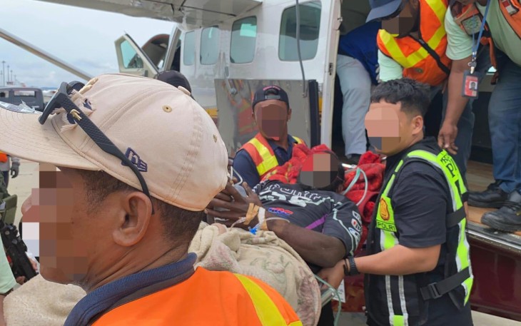 Pulan Wonda buronan 7 tahun saat dievakuasi 