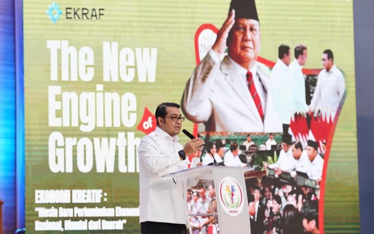 Menteri Ekraf Teuku Riefky Harsya