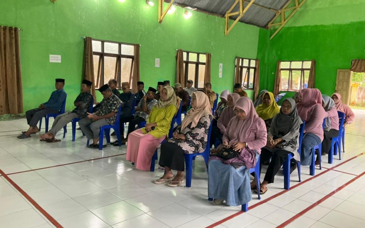 Penyuluhan kamtibmas warga desa Batangmata Sapo