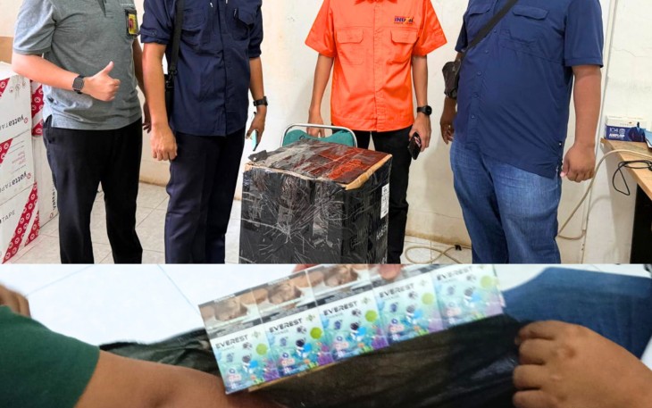 Bea Cukai Banda Aceh Gempur Rokok Ilegal