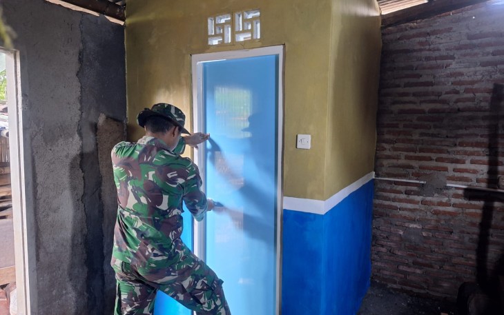 Tuntas pengerjaan septik tank warga Dusun Sumur