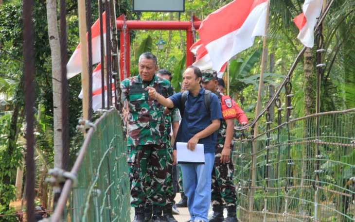 Jembatan Garuda Desa Prigi Kabupaten Trenggalek