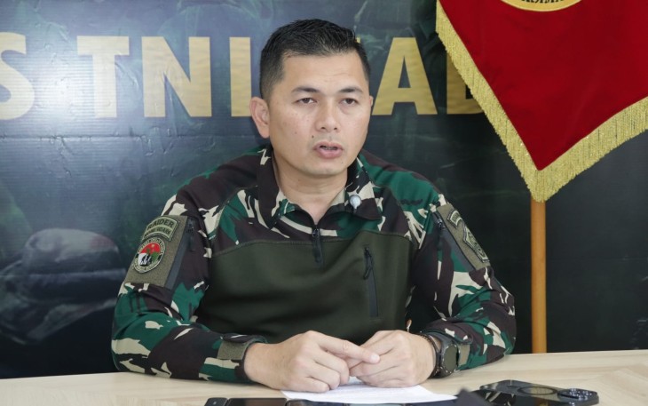 Kepala Penerangan TNI Komando Operasi Habema, Letkol Inf Wirya Arthadiguna