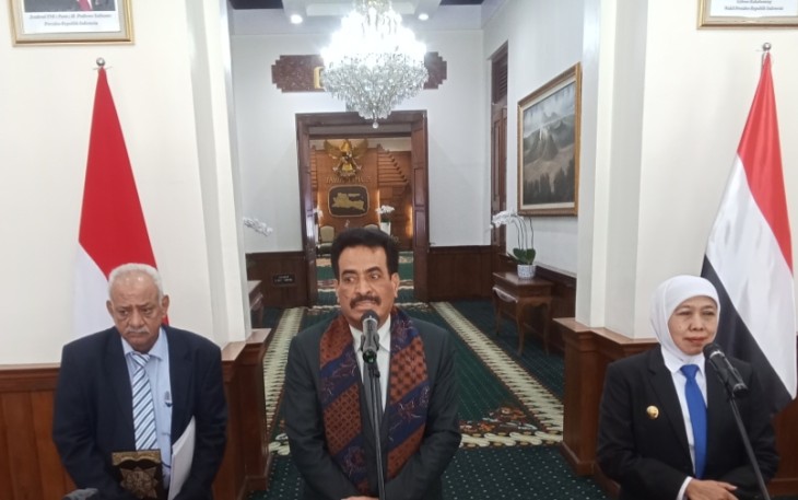 Gubernur Khofifah Terima Dubes Yaman