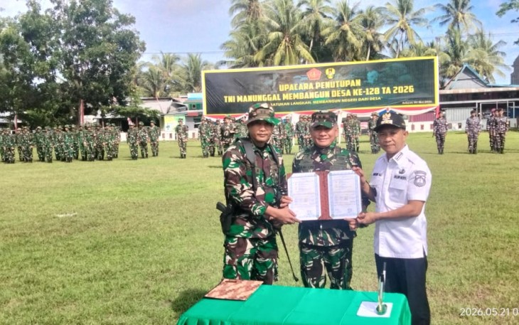 Penutupan TMMD ke-128 di Selayar