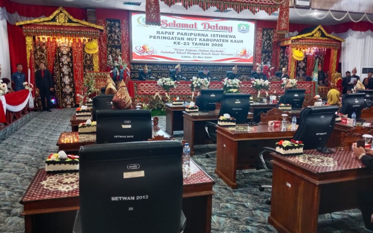 DPRD Kaur Gelar Paripurna Istimewa