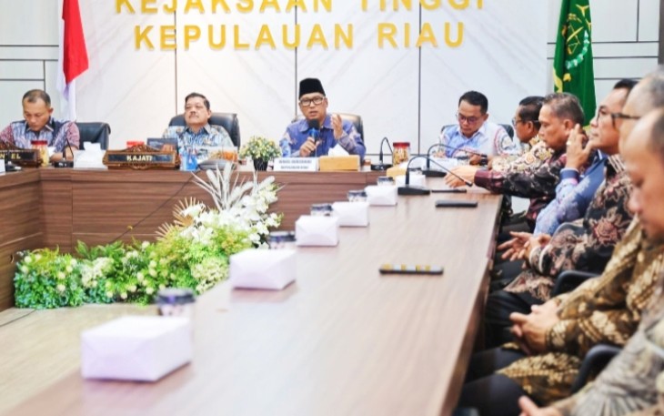 Wagub Nyanyang dan Abpednas Kepri Audiensi Bersama Kejati, Desa Harus Jadi Bagian Pembangunan yang Terintregasi