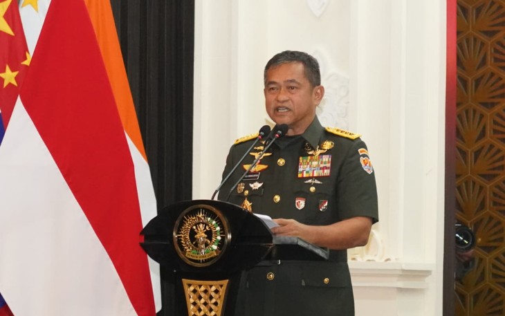 Kepala Staf Angkatan Darat (Kasad) Jenderal TNI Maruli Simanjuntak, M.Sc
