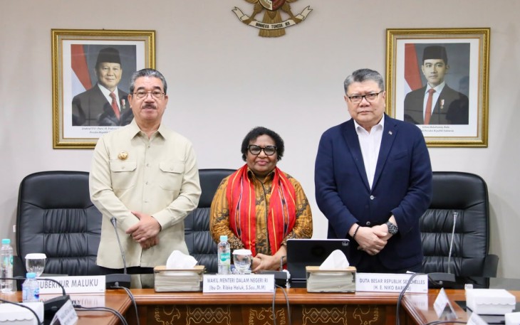 Wakil Menteri Dalam Negeri (Wamendagri) Ribka Haluk mendorong pemerintah daerah (Pemda) di wilayah Provinsi Maluku 