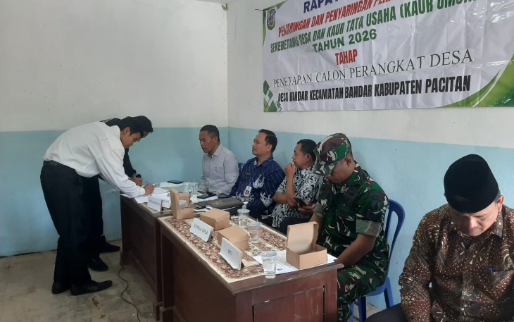 Pemantauan dan Pengamanan Pemeriksaan Calon Perangkat Desa