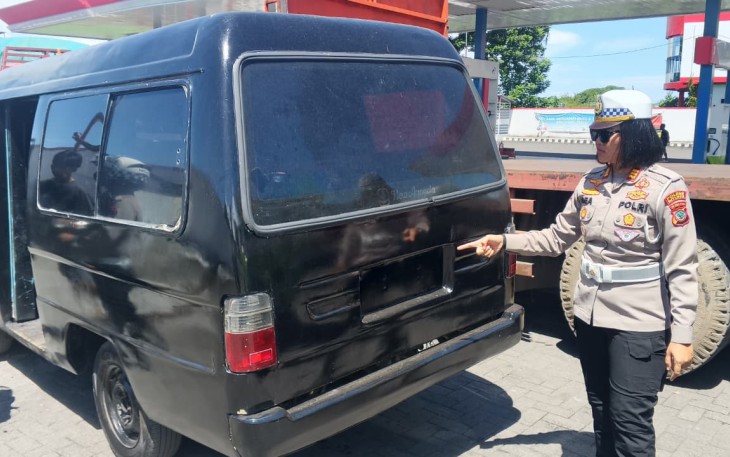 Pastikan Penyaluran BBM Bersubsidi Tepat Sasaran, Satlantas Polres Bitung Lakukan Pengawasan dan Pemeriksaan Sejumlah Kendaraan 