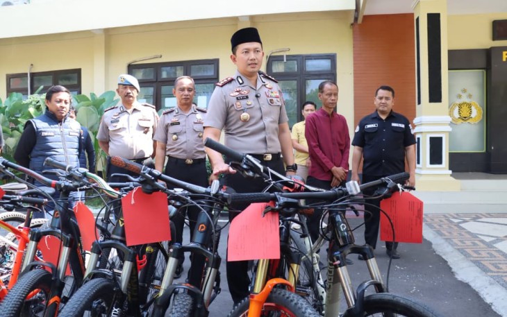 Tim URC Polres Magetan Amankan Komplotan Pencurian Sepeda Lintas Wilayah