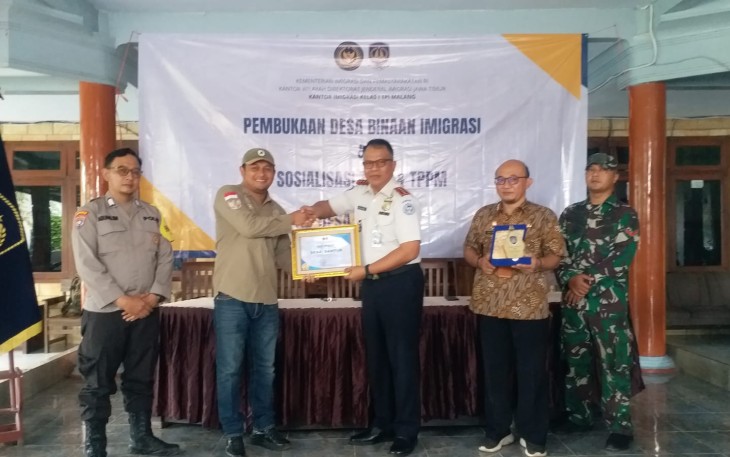 Desa Bantur Jadi Desa Binaan Imigrasi, Cegah TPPO dan Perdagangan Manusia