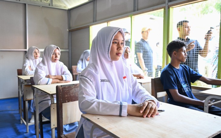 Kementerian Pendidikan Dasar dan Menengah (Kemendikdasmen) terus mempercepat rehabilitasi dan rekonstruksi layanan pendidikan bagi satuan pendidikan yang terdampak bencana hidrometeorologi di Sumatra