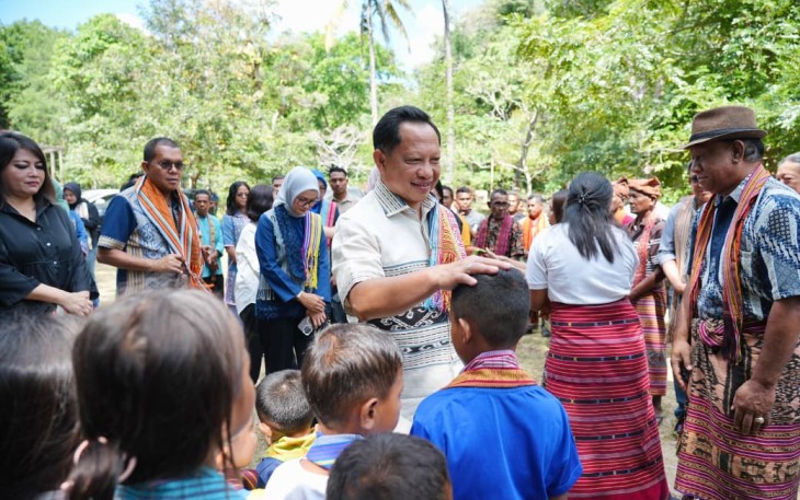 Mendagri Tito Apresiasi Pelestarian Desa Adat Matabesi, Dorong Jadi Warisan Budaya dan Destinasi Wisata