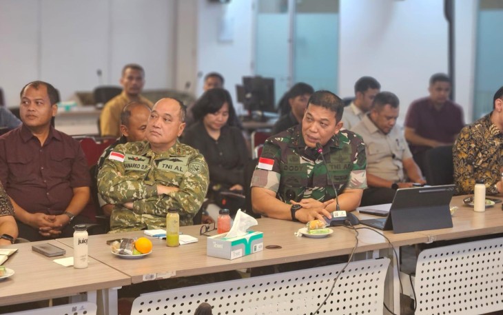 Komandan Kodaeral lX Hadiri Rapat Laporan Akhir Persiapan Groundbreaking PSN Blok Masela