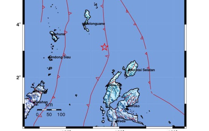 Gempa Bumi Tektonik M5,6 di Talud