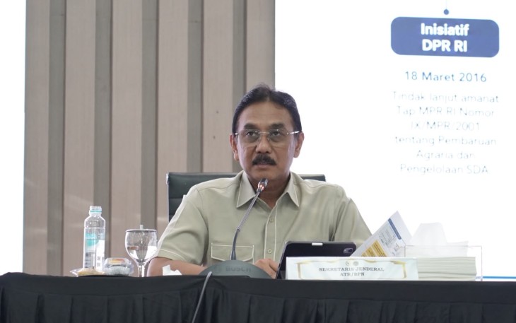 Sekretaris Jenderal (Sekjen) ATR/BPN, Dalu Agung Darmawan
